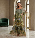 Art Silky Dress