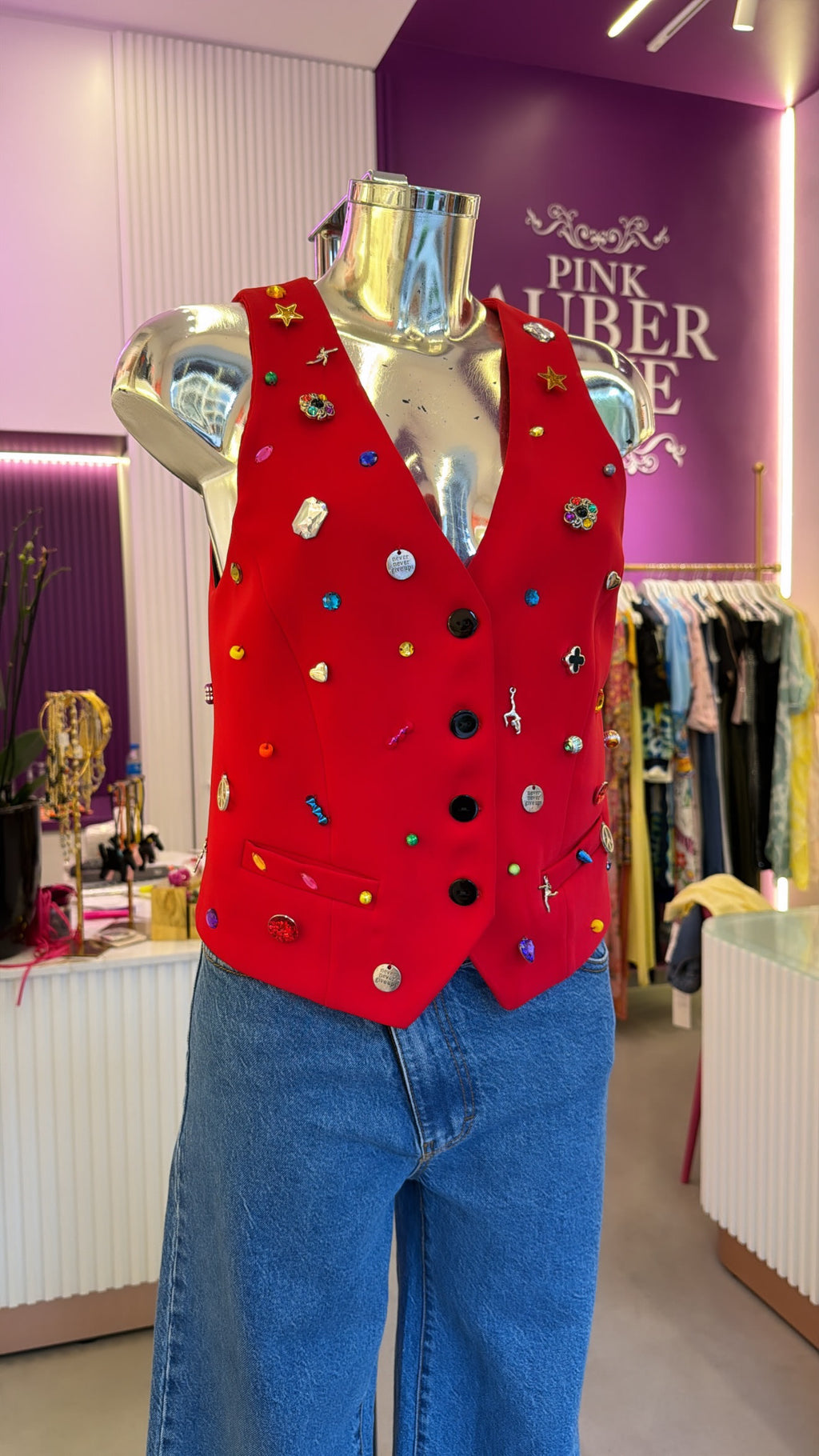 Red Gilet